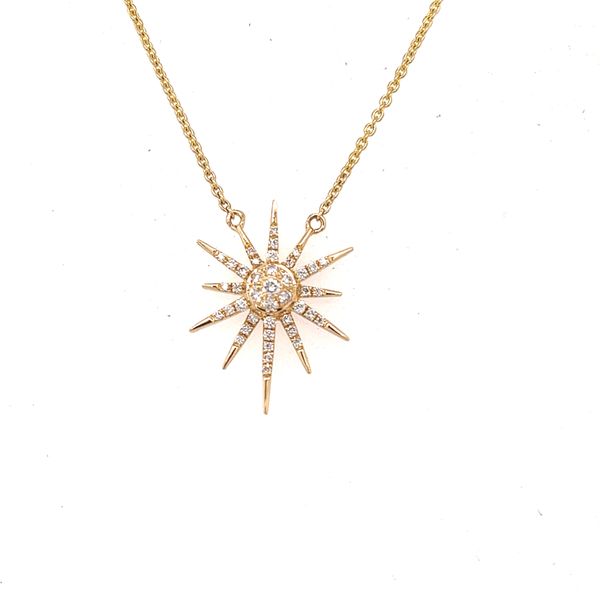 Diamond Star Necklace Hogan's Jewelers Gaylord, MI