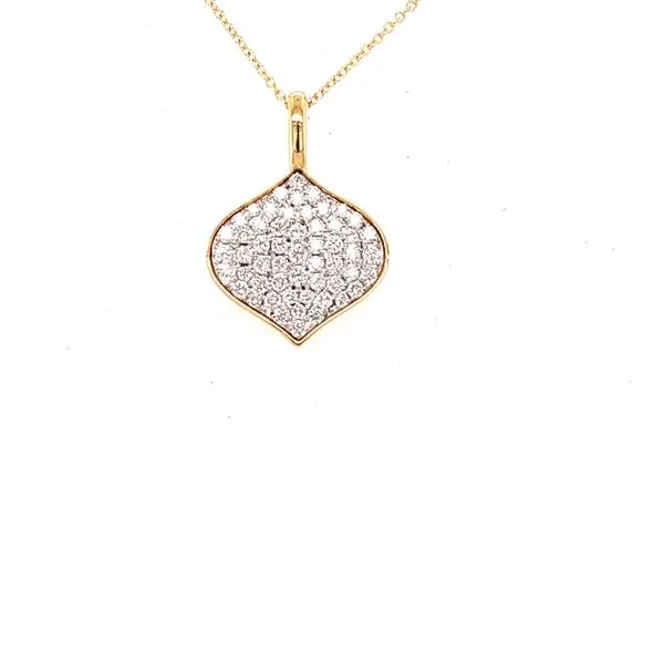 Diamond Leaf Pendant Hogan's Jewelers Gaylord, MI