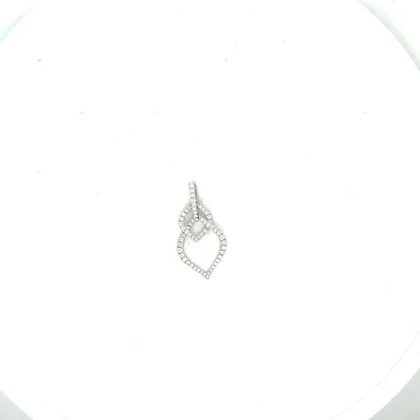 Double Leaf Diamond Pendant Hogan's Jewelers Gaylord, MI