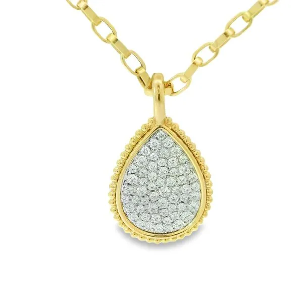 Diamond Pear Shaped Fashion Pendant Hogan's Jewelers Gaylord, MI