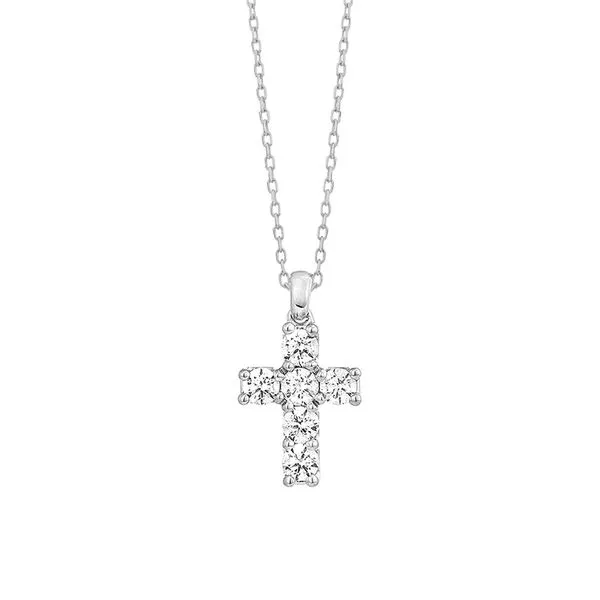 Diamond Cross Pendant Hogan's Jewelers Gaylord, MI