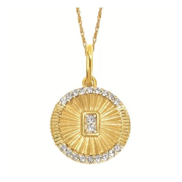 Diamond Compass Pendant Hogan's Jewelers Gaylord, MI