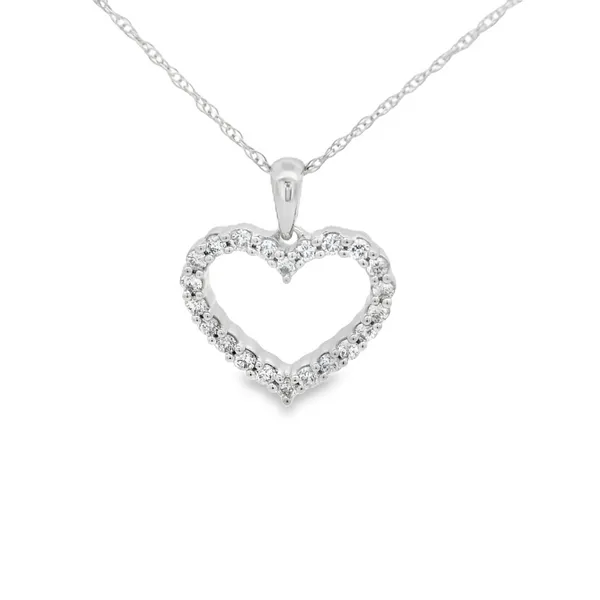 Diamond Heart Pendant Hogan's Jewelers Gaylord, MI