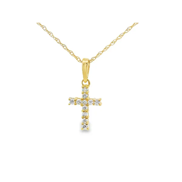 Diamond Cross Pendant Hogan's Jewelers Gaylord, MI