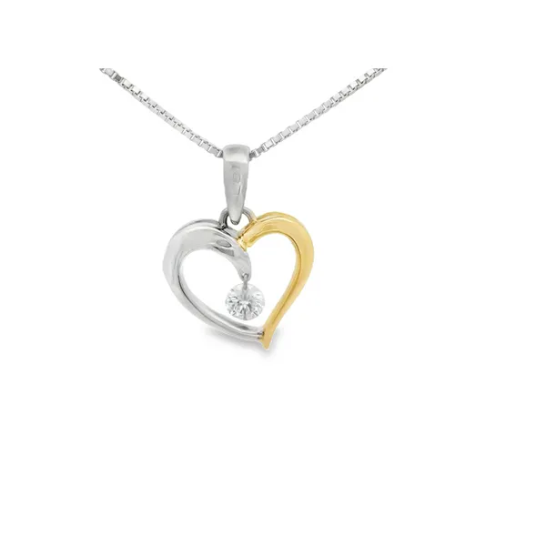 Diamond Heart Pendant Hogan's Jewelers Gaylord, MI
