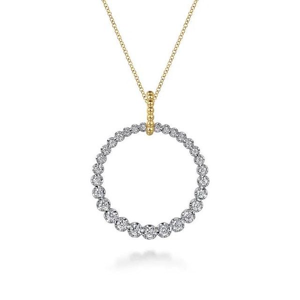 Diamond Circle Pendant Hogan's Jewelers Gaylord, MI
