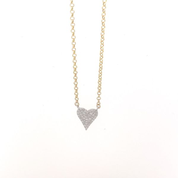 Diamond Heart Necklace Hogan's Jewelers Gaylord, MI
