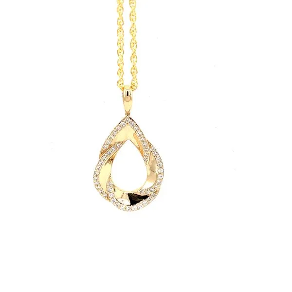 Pear Shaped Diamond Pendant Hogan's Jewelers Gaylord, MI
