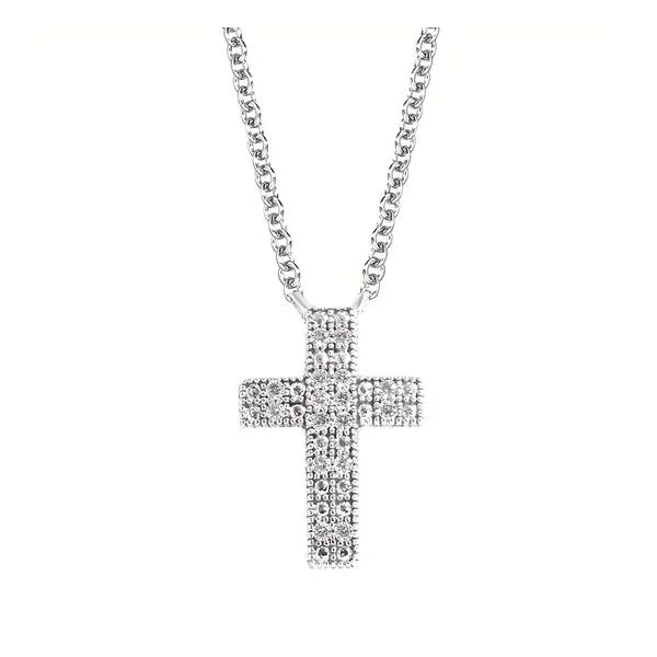 Diamond Cross Necklace Hogan's Jewelers Gaylord, MI