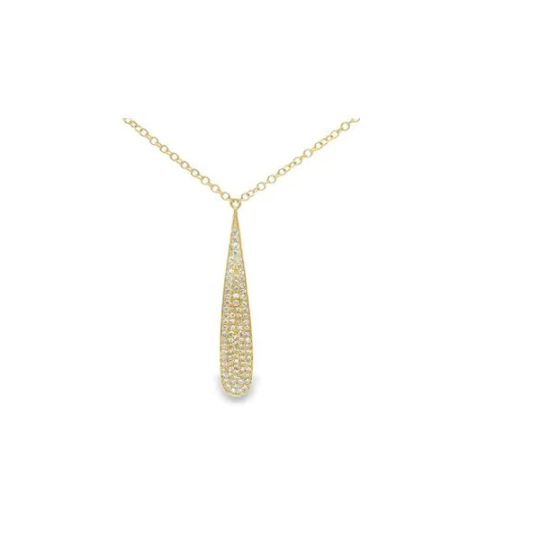 Diamond Drop Necklace Hogan's Jewelers Gaylord, MI