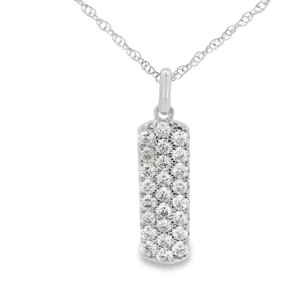 Three Row Diamond Necklace Hogan's Jewelers Gaylord, MI