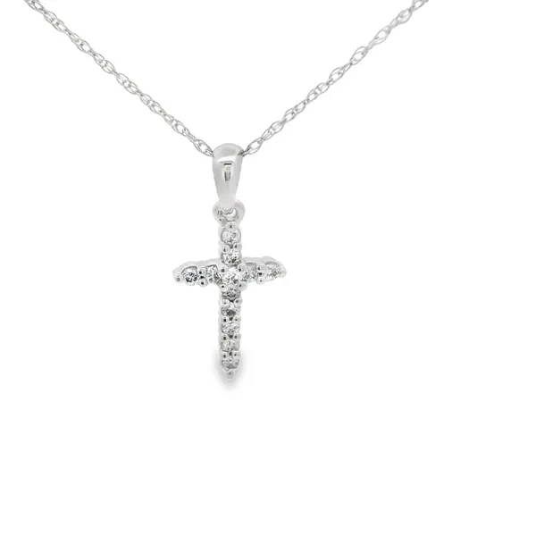 Diamond Cross Necklace Hogan's Jewelers Gaylord, MI