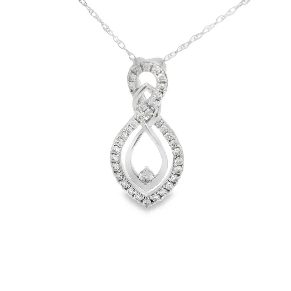 Diamond Swirl Necklace Hogan's Jewelers Gaylord, MI