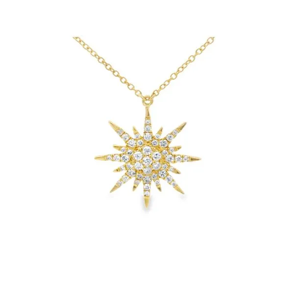 Diamond Star Necklace Hogan's Jewelers Gaylord, MI