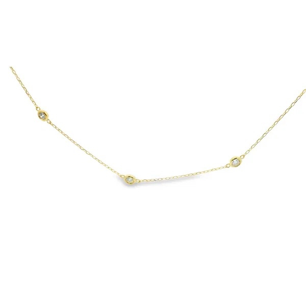 Diamond Station Necklace Hogan's Jewelers Gaylord, MI