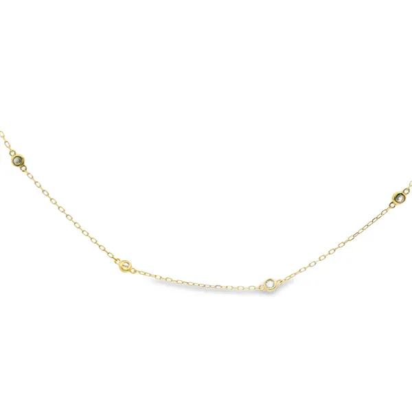 Diamond Station Necklace Hogan's Jewelers Gaylord, MI