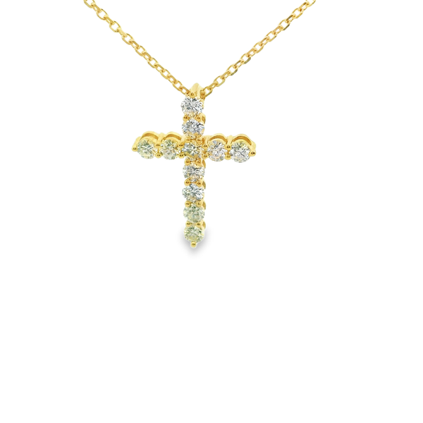 Diamond Cross Necklace Hogan's Jewelers Gaylord, MI