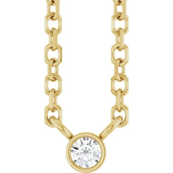 Diamond Station Necklace Hogan's Jewelers Gaylord, MI