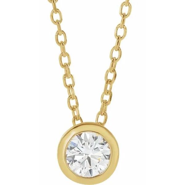 Diamond Slide Necklace Hogan's Jewelers Gaylord, MI