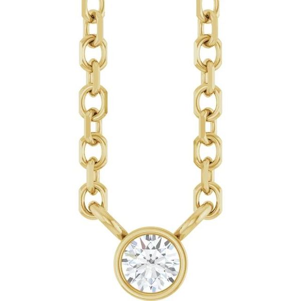 Diamond Station Necklace Hogan's Jewelers Gaylord, MI