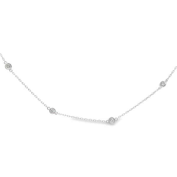 Diamond Station Necklace Hogan's Jewelers Gaylord, MI