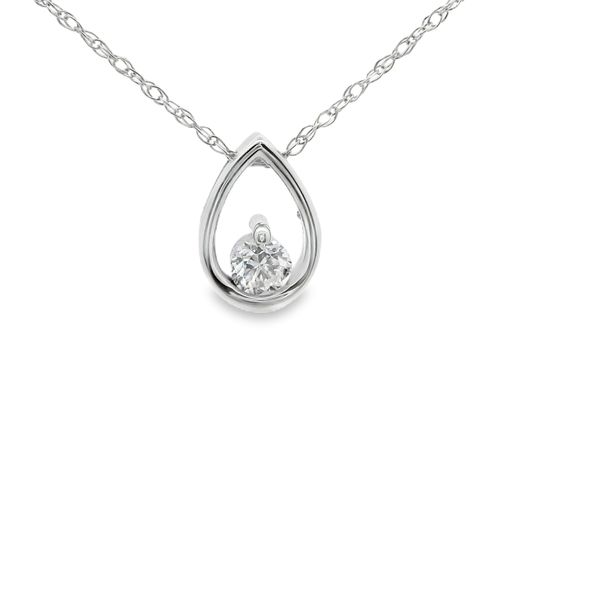 Diamond Drop Pendant Hogan's Jewelers Gaylord, MI