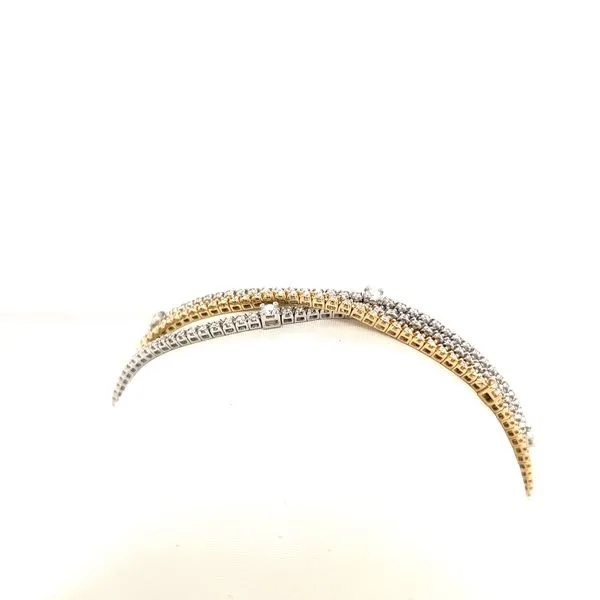 Multi-Strand Diamond Tennis Bracelet Image 2 Hogan's Jewelers Gaylord, MI