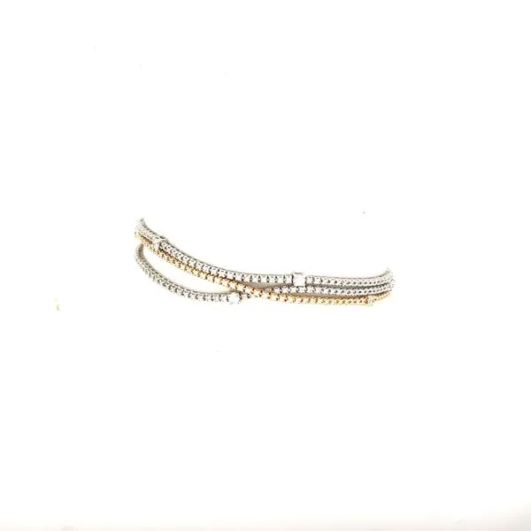 Multi-Strand Diamond Tennis Bracelet Hogan's Jewelers Gaylord, MI