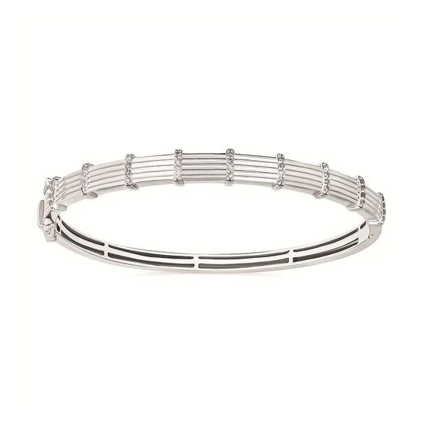 Diamond Bangle Bracelet Hogan's Jewelers Gaylord, MI