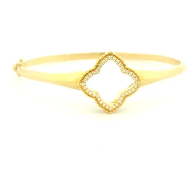 Diamond Bangle Bracelet Hogan's Jewelers Gaylord, MI