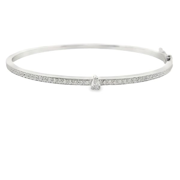 Diamond Bangle Bracelet Hogan's Jewelers Gaylord, MI