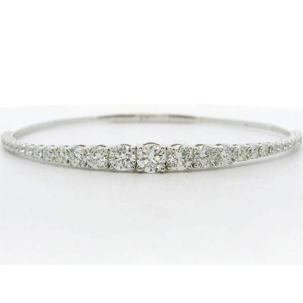 Diamond Bangle Bracelet Hogan's Jewelers Gaylord, MI