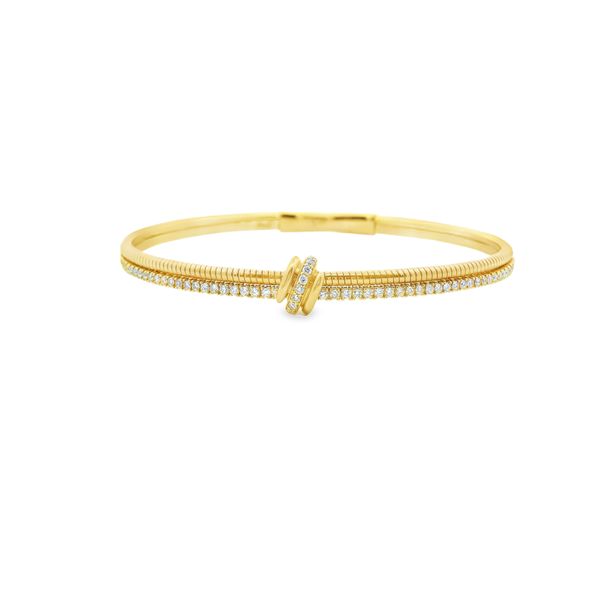 Diamond Bangle Bracelet Hogan's Jewelers Gaylord, MI
