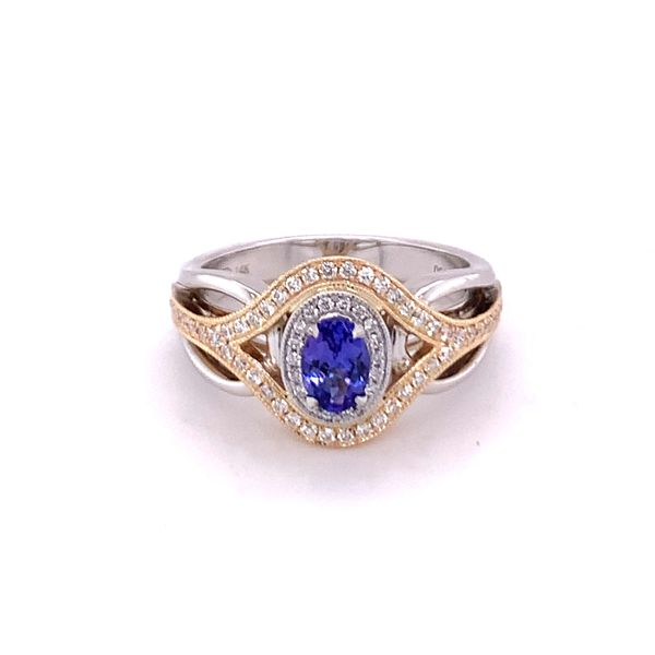 Tanzanite and Diamond Fashion Ring Hogan's Jewelers Gaylord, MI