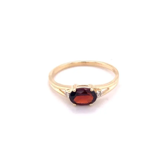 Garnet Fashion Ring Hogan's Jewelers Gaylord, MI