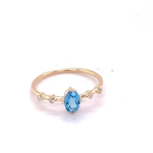 Blue Topaz Fashion Ring Hogan's Jewelers Gaylord, MI