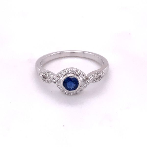 Sapphire and Diamond Fashion Ring Hogan's Jewelers Gaylord, MI