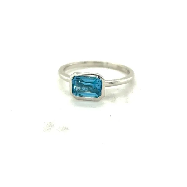 Blue Topaz Fashion Ring Hogan's Jewelers Gaylord, MI