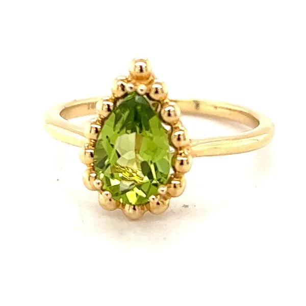 Peridot Fashion Ring Hogan's Jewelers Gaylord, MI