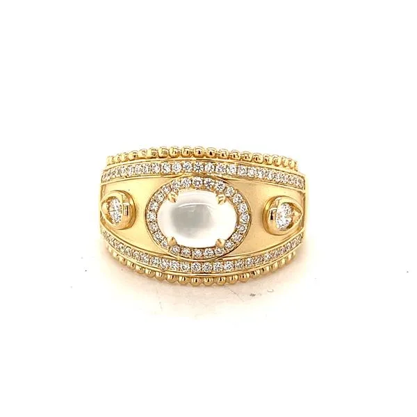 Mother of Pearl and Diamond Ring Hogan's Jewelers Gaylord, MI