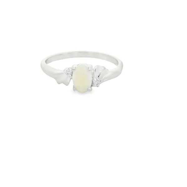 Opal and Diamond Fashion Ring Hogan's Jewelers Gaylord, MI