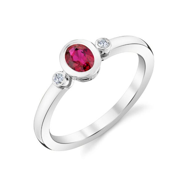Ruby and Diamond Fashion Ring Hogan's Jewelers Gaylord, MI