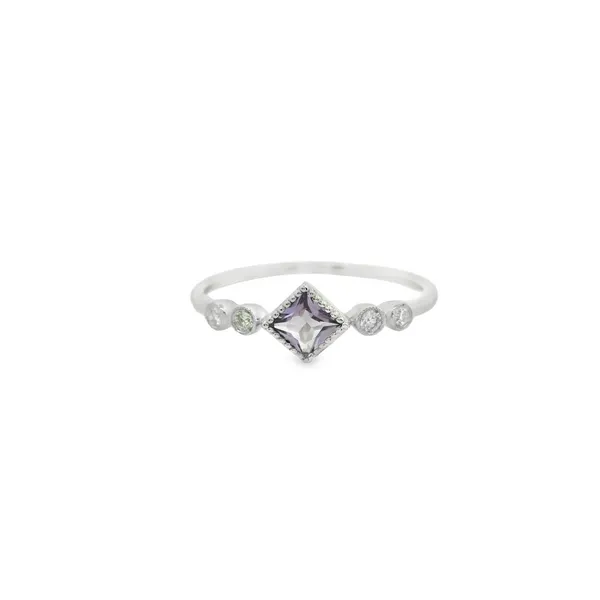 Amethyst and Diamond Fashion Ring Hogan's Jewelers Gaylord, MI