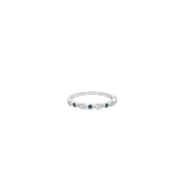 Sapphire and Diamond Fashion Ring Hogan's Jewelers Gaylord, MI