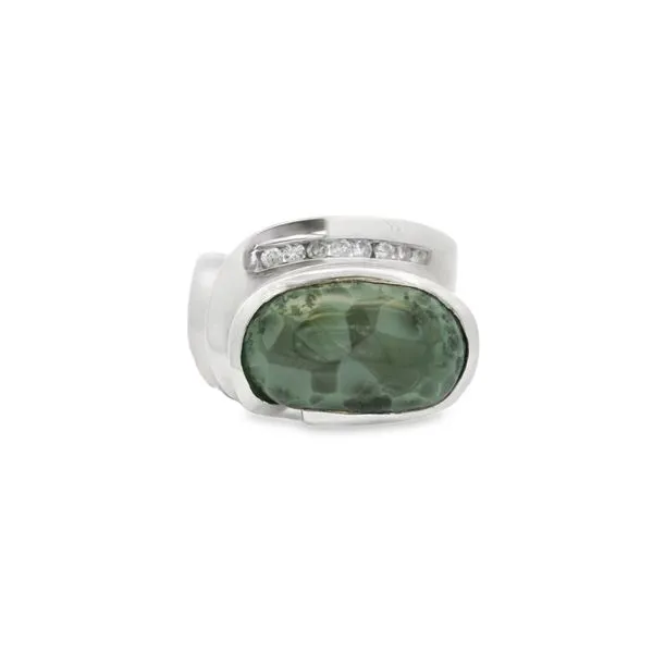Michigan Green Stone Ring Hogan's Jewelers Gaylord, MI