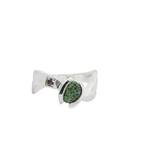 Michigan Green Stone Ring Hogan's Jewelers Gaylord, MI
