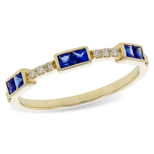 Sapphire and Diamond Ring Hogan's Jewelers Gaylord, MI