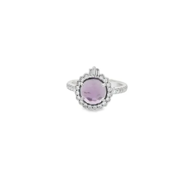 Amethyst and Diamond Ring Hogan's Jewelers Gaylord, MI