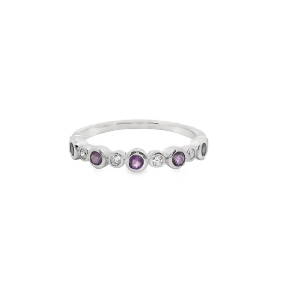 Amethyst and Diamond Fashion Ring Hogan's Jewelers Gaylord, MI