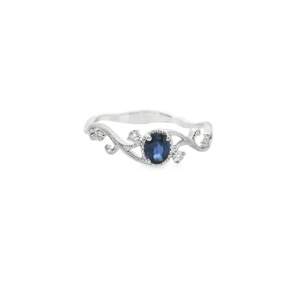 Sapphire and Diamond Ring Hogan's Jewelers Gaylord, MI